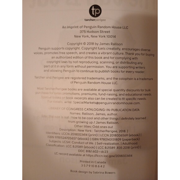 The Odd 1s Out: How To Be Cool And Other Things... Signed / Autographed - Picture 4 of 9